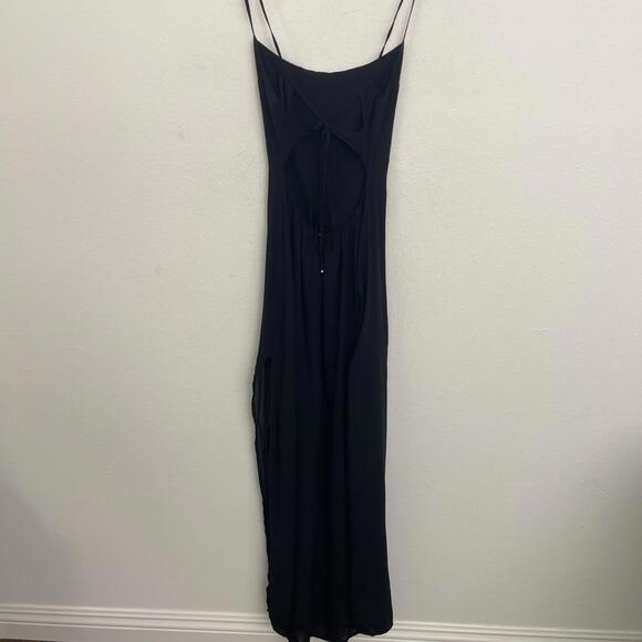 REVOLVE Indah Zera Maxi Dress black open back size XS New $211msrp - Picture 6 of 9